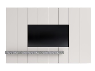 TV background cabinet TV background wall 3d model