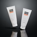 Luxury White Cosmetic Skincare Tubes With Gentle Hydrating Lotion For Daily Use
