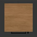 Upright Refrigerator Freezer With Wooden Exterior Glass Door Internal Shelves And Lower Grille Design