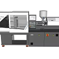 Industrial Injection Molding Machine Plastic Group Speedy 100 480 With Control Panel And Stable Structure