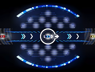 Modern stage dance beauty car conference lights 3d model