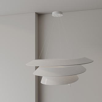 Modern chandelier 3d model