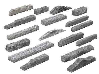 Strip stone landscape stone landscape stone modeling stone model