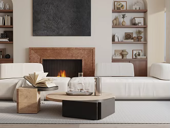 Sofa combination 3d model