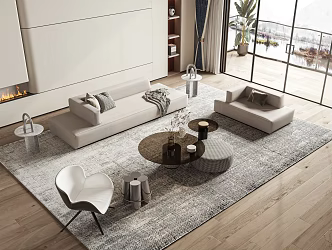 Style Sofa 3d model