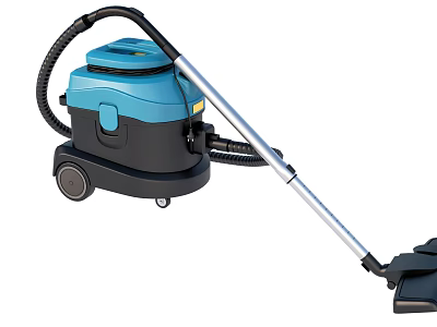 Blue And Black Vacuum Cleaner For Daily Use 3d model