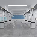 Modern Laboratory 3d model