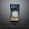 Ghostbusters Arcade Machine With Coin Slot Joysticks Buttons And Screen