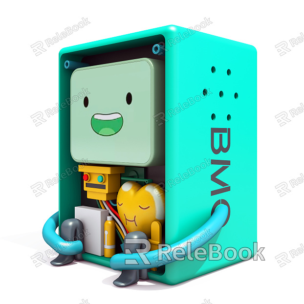 Modern game machine game machine doll model