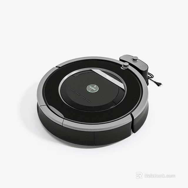 Smart Robotic Vacuum Cleaner For Efficient Automatic Home Floor Cleaning 3d model 