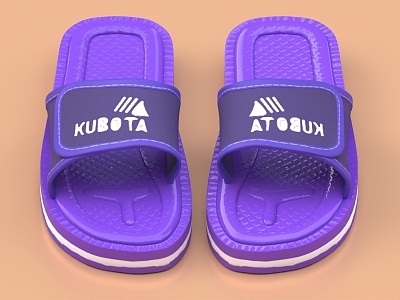 Sandals Slippers Sandals Slippers Shoes 3d model