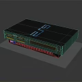 Modern game console Nintendo game console 3d model