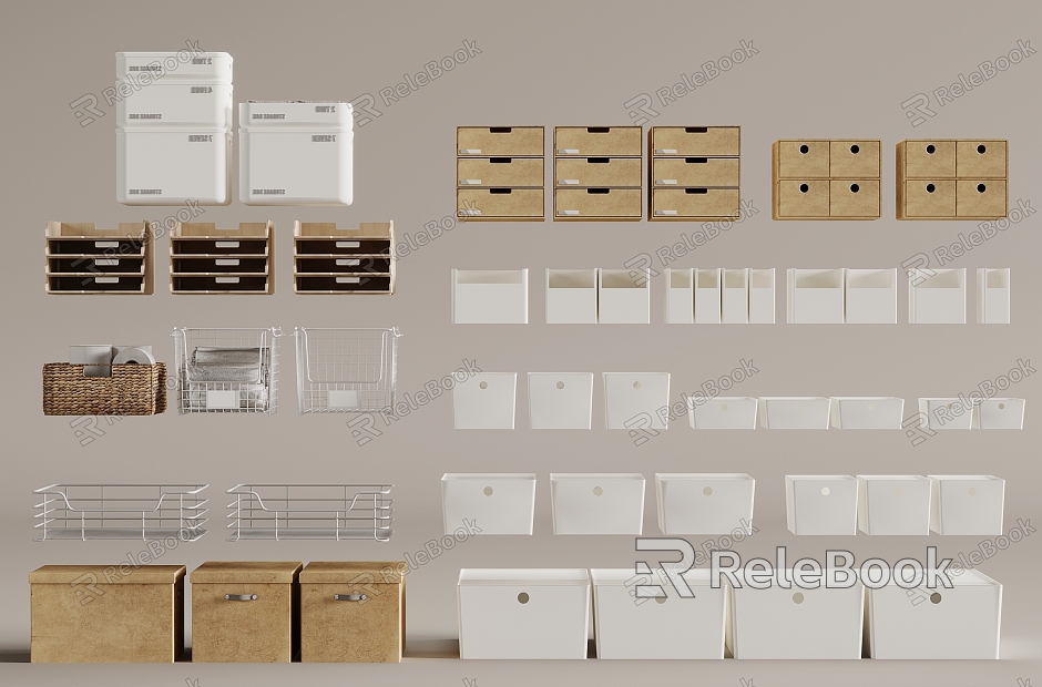 Storage box storage box box model