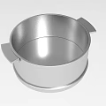 Stainless Steel Round Baking Pan with Two Side Handles for Home Baking Use