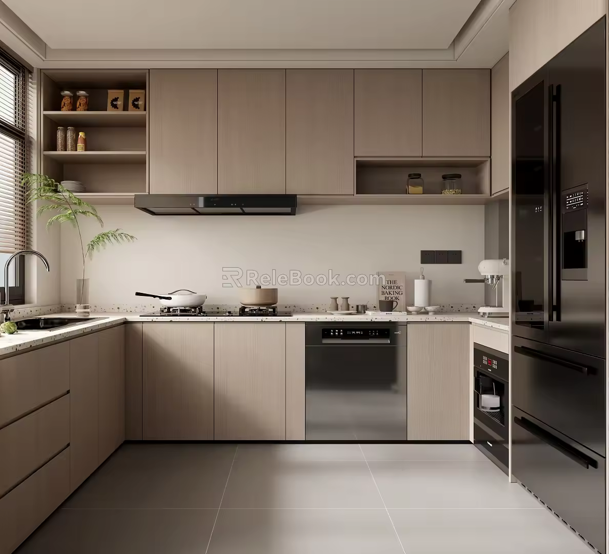 Modern Kitchen 3d model