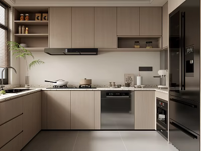 Modern Kitchen 3d model