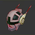 Sci-Fi Helmet Alien Helmet High Tech Helmet Game Helmet 3d model