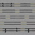Magnetic attraction track lamp downlight spotlight magnetic attraction lamp track lamp linear lamp without main lamp 3d model