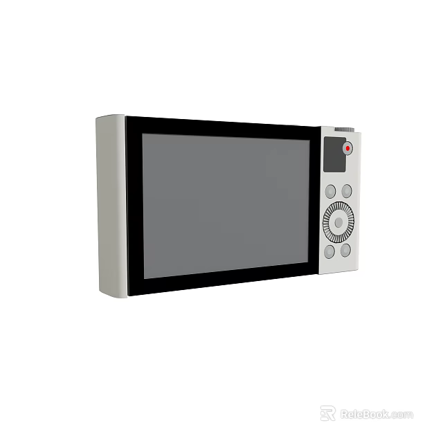Other Electronic Control Device With Large Screen And Control Panel Knob 3d model