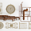 Simple European Component Building Component 3d model