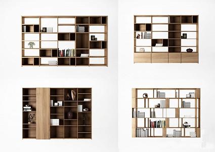 Bookshelf 3d model