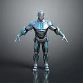 Iron Man Mech Warrior Machine Battlearm Mechanical Battlearm Machine Warrior Fighting Robot Games Robot 3d model