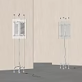 Modern Minimalist Floor Lamp Metal Floor Lamp Optical Axis Optical Axis Floor Lamp Art Floor Lamp 3d model