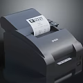 EPSON Receipt Printer Device Printing Paper Receipt Clearly and Efficiently