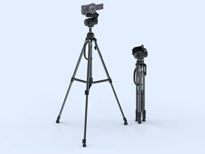 Adjustable Portable Tripod Stands Two Sizes For Daily Home Use 3d model