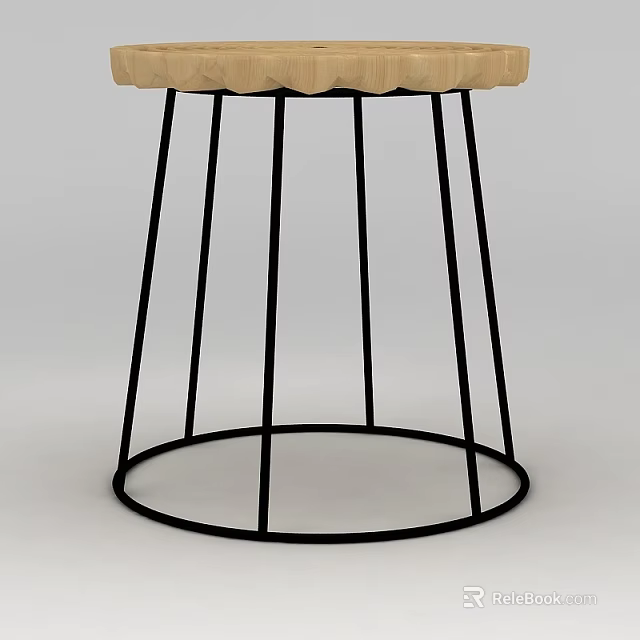 Tech Exhibition Hall Modern Display Stand Featuring Black Metal Frame Structure Design 3d model