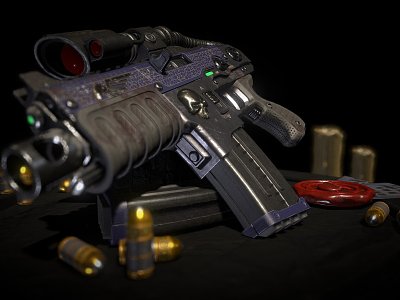 Weapon Sniper Rifle model