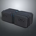 Hard Shell Travel Luggage With Metal Locks Side Handles And Strap