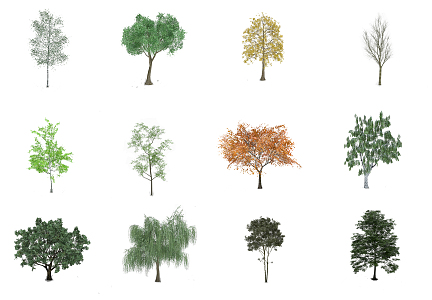 The Modern Tree 3d model