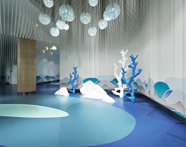 Hall 3d model