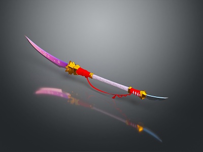 Final Fantasy Big Swords Final Fantasy Weapon Knife Magic Knife Weapon Cold Weapon Realistic 3d model