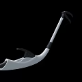 Medical Surgical Grasping Instrument with Ergonomic Handle and Long Shaft