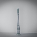 Modern Canton Tower 3d model