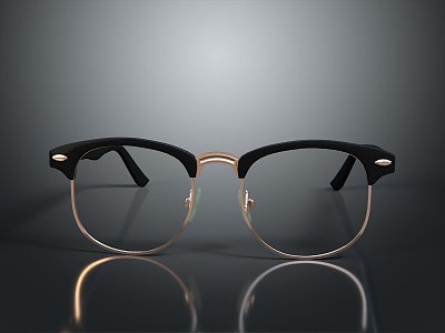 glasses sunglasses glasses near vision presbyopic glasses realistic 3d model