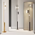 Modern Floor Lamps With Minimalist Design And Metal Details