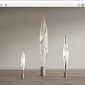 Quiet Floor Lamp 3d model