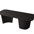 Modern Dining Table Desk Tea Table 3d model