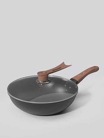 Wok Kitchen Wok 3d model