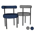 tom dixon dining chair combination 3d model