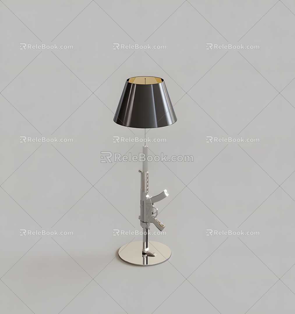 Table lamp lamp lamp lamp lamp floor lamp electric light electrical appliances simple 3d model