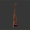 Modern String Instrument Cartoon String Instrument Animation String Instrument String 3d model