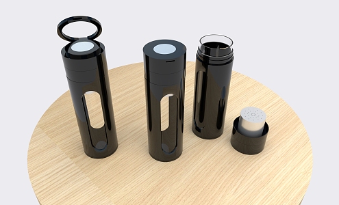 Modern thermos cup 3d model