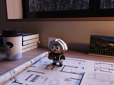 Modern ornaments ornaments 3d model