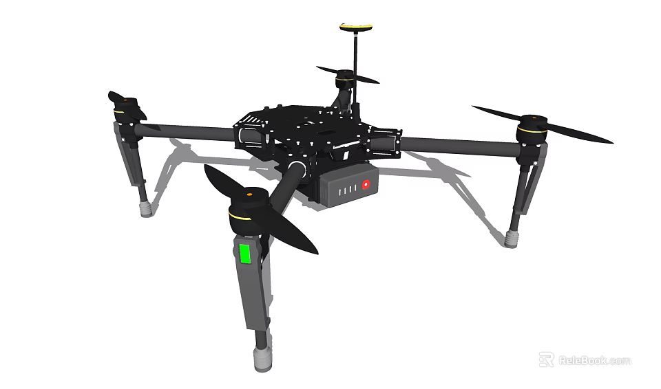 Smart Machine Quadcopter Drone With Intelligent Flying Technology And High Performance Features 3d model 