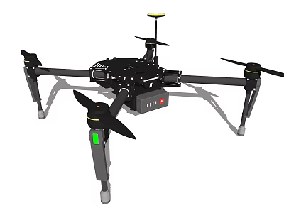 Smart Machine Quadcopter Drone With Intelligent Flying Technology And High Performance Features 3d model