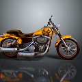 Motorcycle Two-wheeled Motorcycle Cross-country Motorcycle Road Race Motorcycle Motor Vehicle Transport 3d model